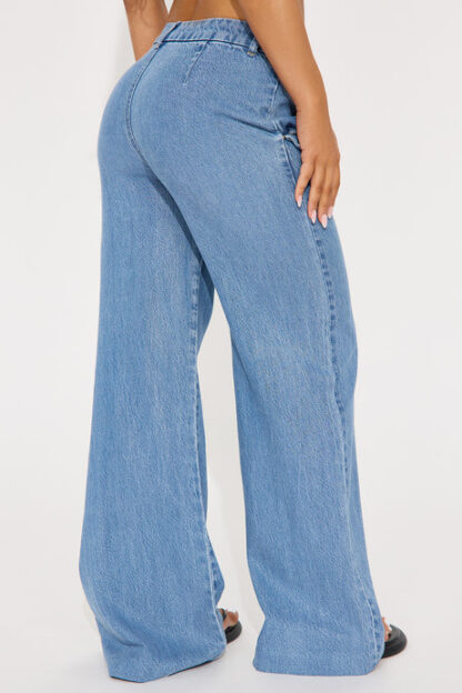 Jeans de Pierna Ancha con Tiro Alto - Image 6